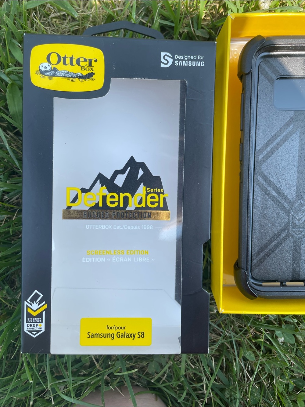 OtterBox Defender Series Case for Samsung Galaxy S8 - Black - Brand New